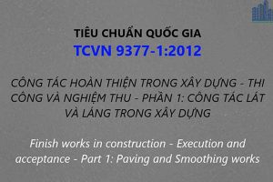 TCVN 9377-1:2012