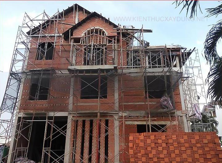 xây dựng phần thô Thi công xây nhà phần thô mới nhất