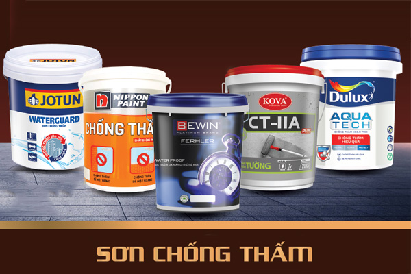 sơn chống thấm Top 5 loại sơn chống thấm