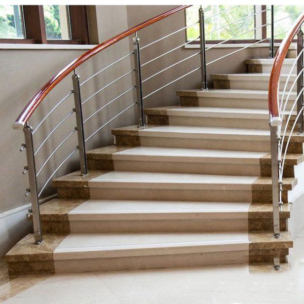 đá hoa cương cầu thang Mẫu đá hoa cương cầu thang đơn giản