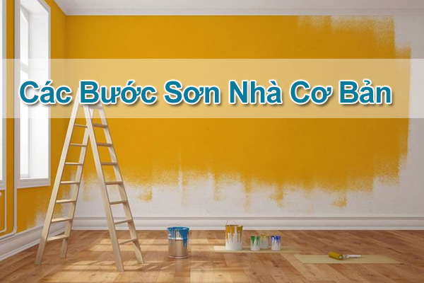 Các bước sơn nhà