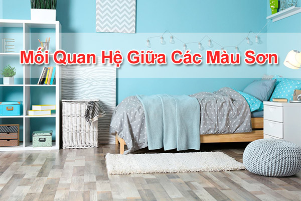 màu sơn Mối quan hệ giữa các màu sơn và diện tích