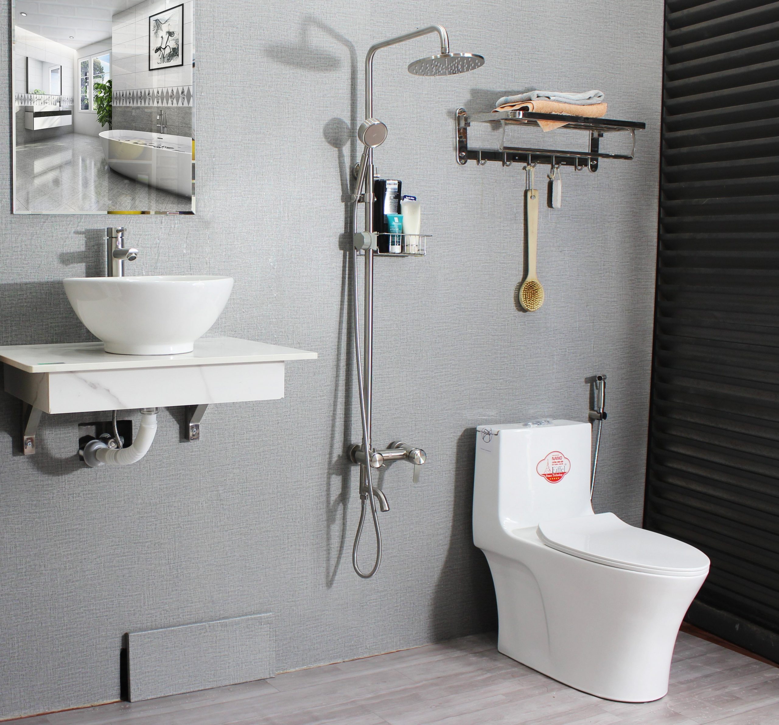 thiết bị vệ sinh giá rẻ Thiết bị vệ sinh giá rẻ làm sao cho chất lượng?