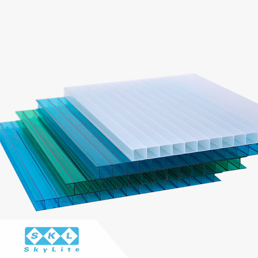 tấm lợp Polycarbonate Tấm Polycarbonate dạng rỗng Skylite cao cấp