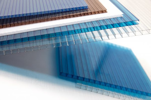 tấm lợp nhựa lấy sáng Tấm lợp Poly dạng rỗng 5mm