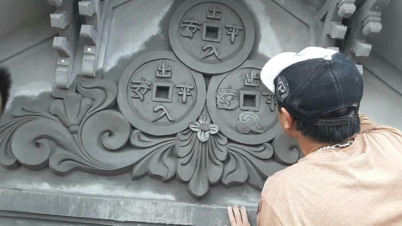 thợ đắp phù điêu tay nghề cao Một số mẫu phù điêu đơn giản bạn có thể thực hành