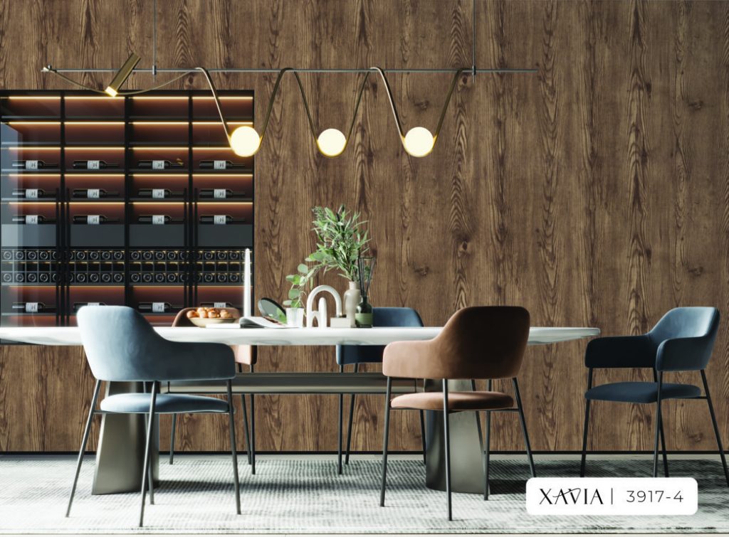 giay dan tuong gia go