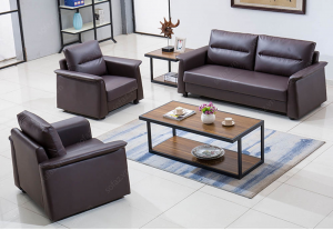Bàn ghế sofa đơn cho văn phòng